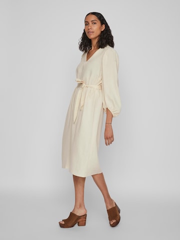 VILA Dress 'ANIA' in Beige