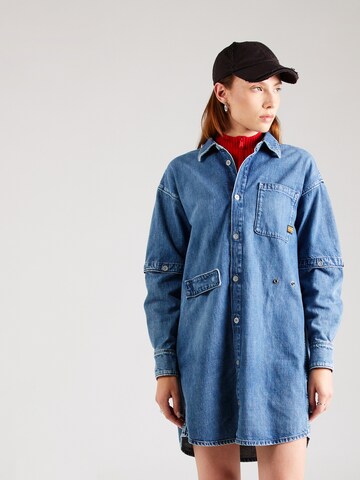 Rochie tip bluză de la G-STAR pe albastru