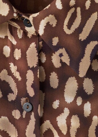MANGO Dress 'Stefi' in Brown