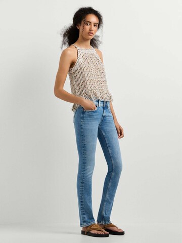 Coupe slim Jean 'Venus' Pepe Jeans en bleu