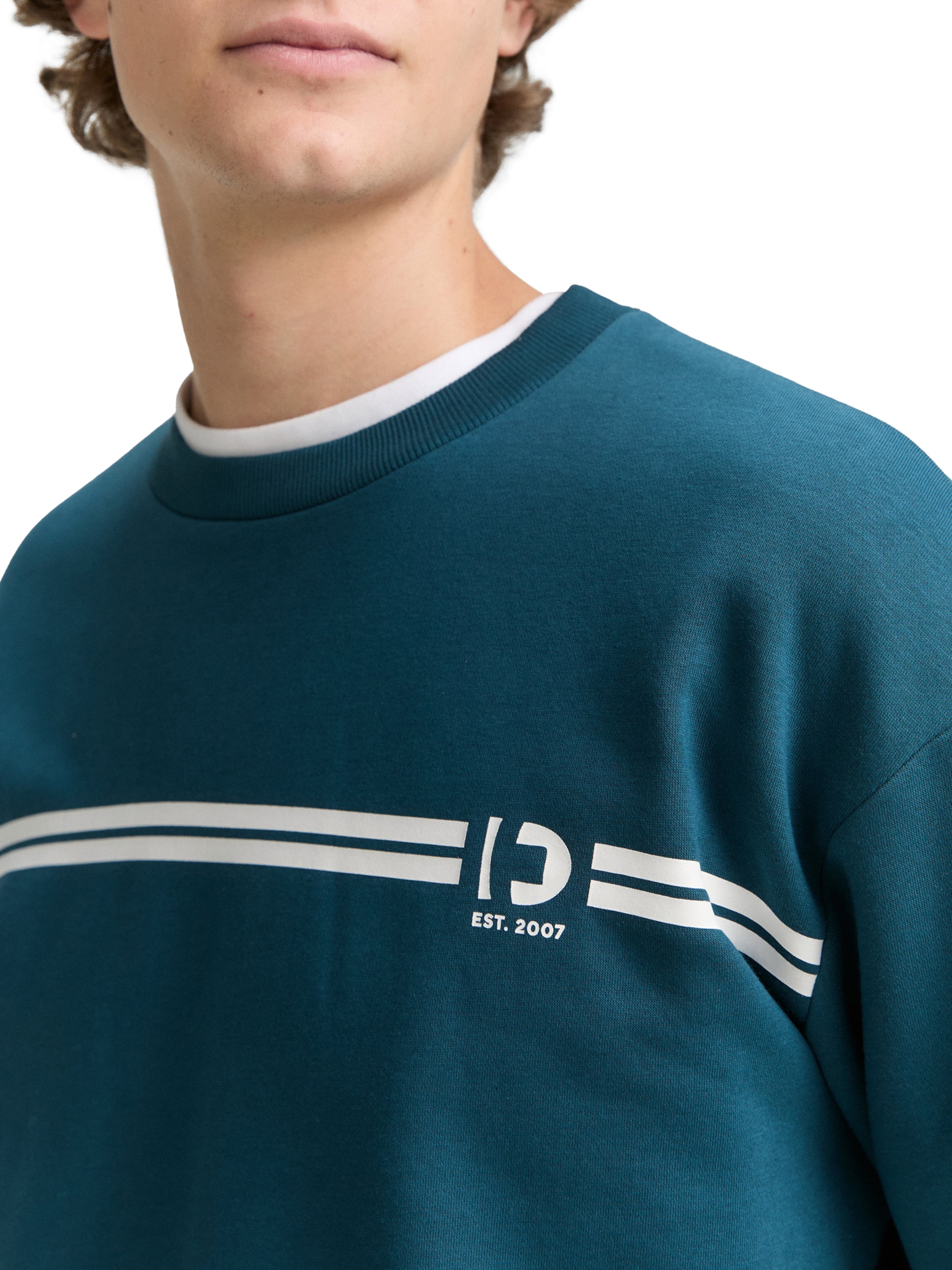 TOM TAILOR DENIM - Sudadera en verde