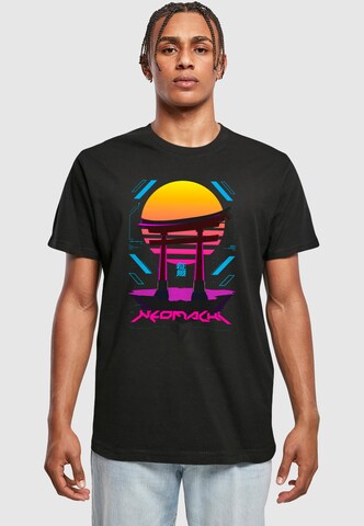 Merchcode Shirt 'Torii' in Black: front