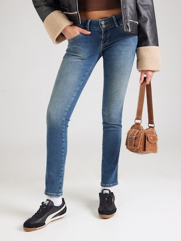 LTB Skinny Fit Дънки 'Molly' в синьо: отпред