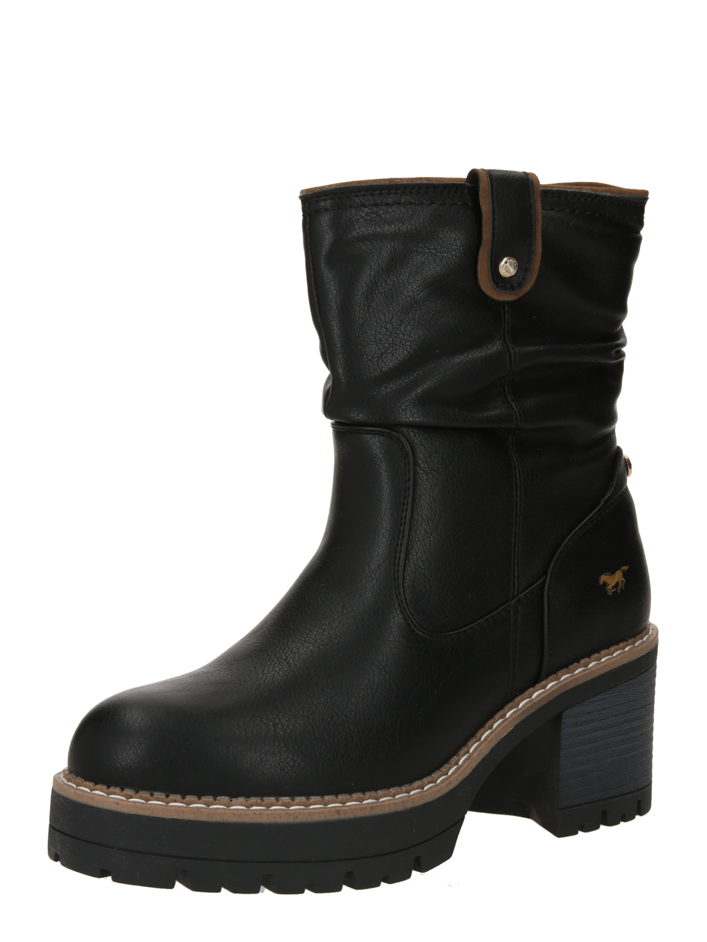 Bottines MUSTANG en noir : devant