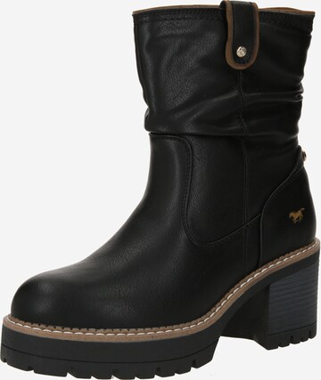 Bottines MUSTANG en noir : devant