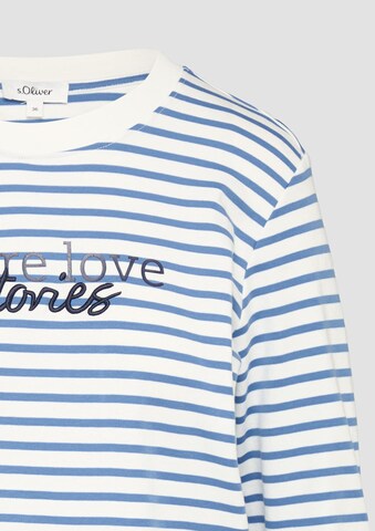 T-shirt s.Oliver en blanc