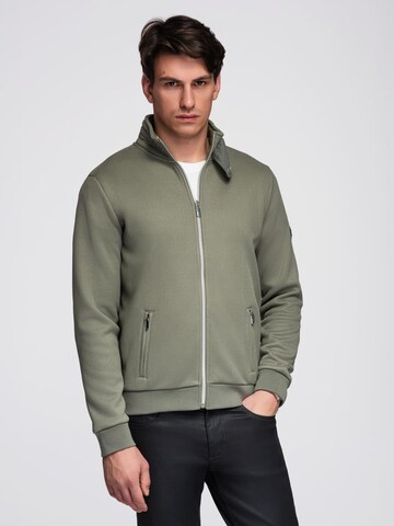 Ombre Between-Season Jacket in Green: front