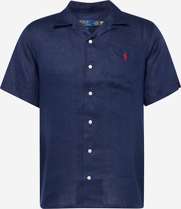 Polo Ralph Lauren - Ajuste regular Camisa 'CLADY' en azul: frente