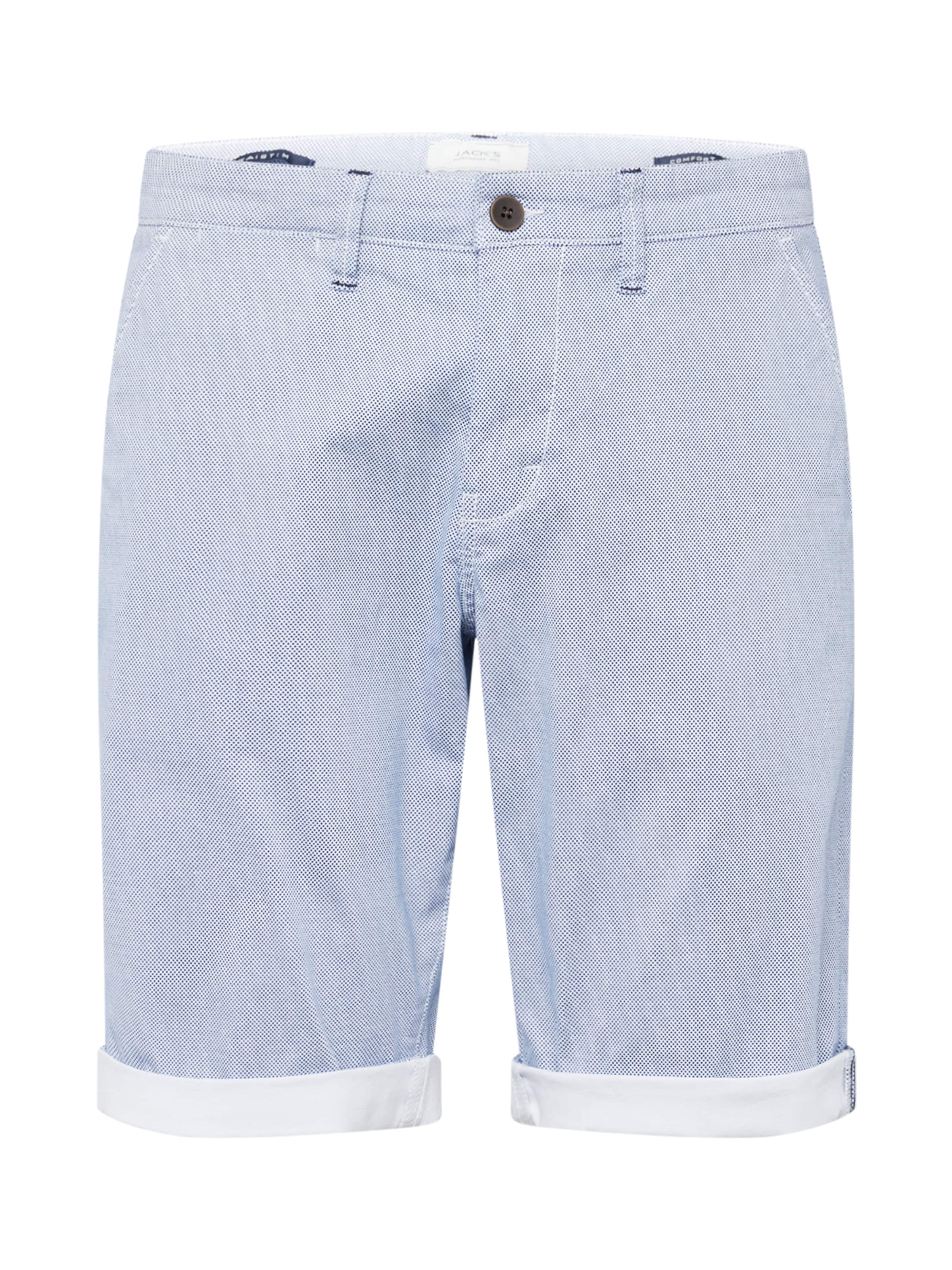 Jack's Regular Chinohousut värissä sininen: etupuoli