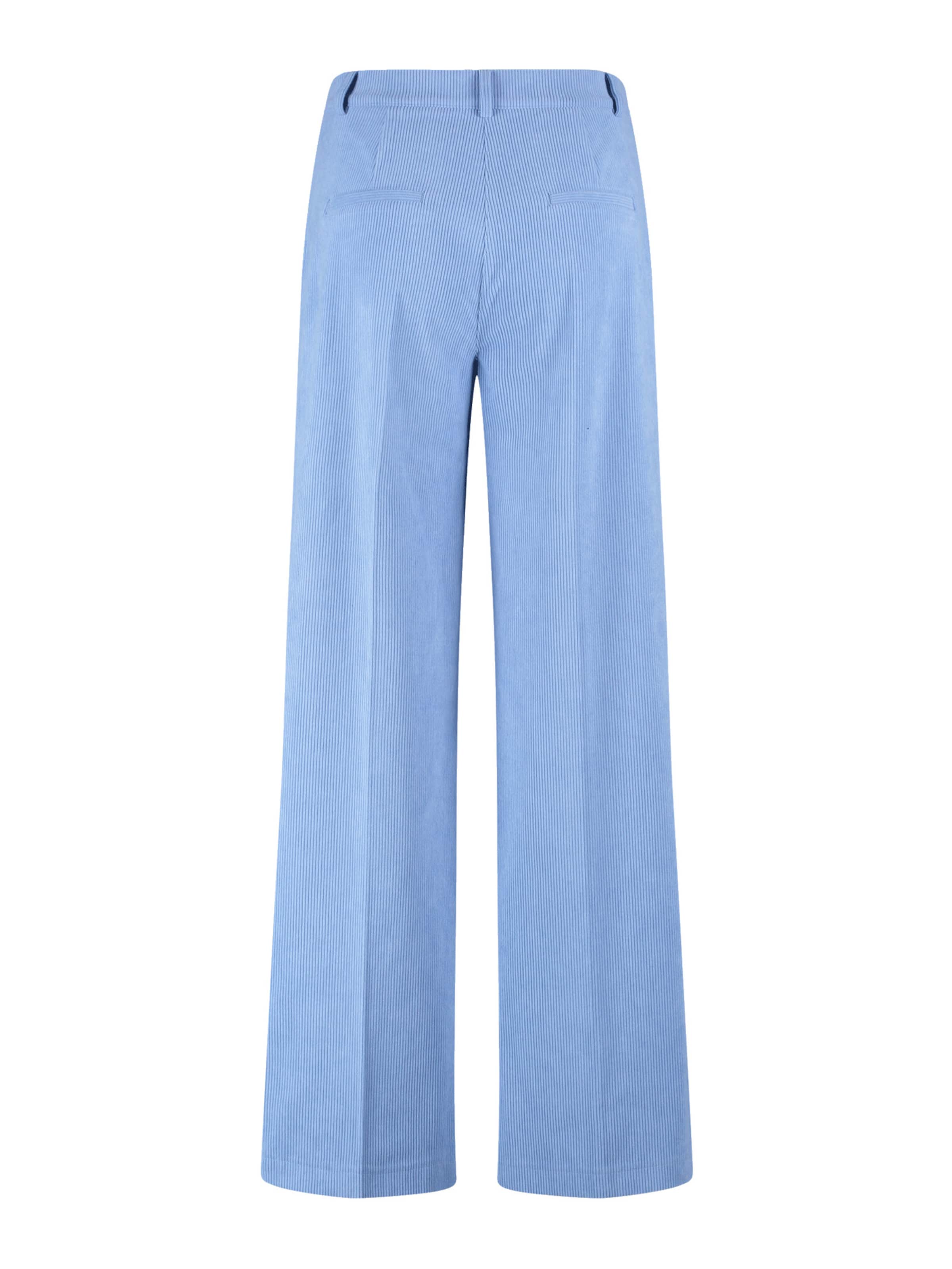 TAIFUN Loose fit Pleated Pants in Blue