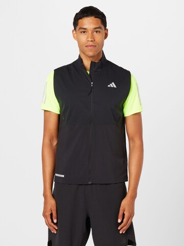 ADIDAS PERFORMANCE Sports Vest 'Ultimate' in Black: front