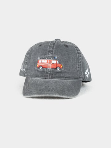 Bavarian Caps Hat 'Feuerwehr' in Grey