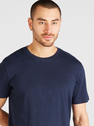 SELECTED HOMME T-Shirt 'ASPEN' in Blau