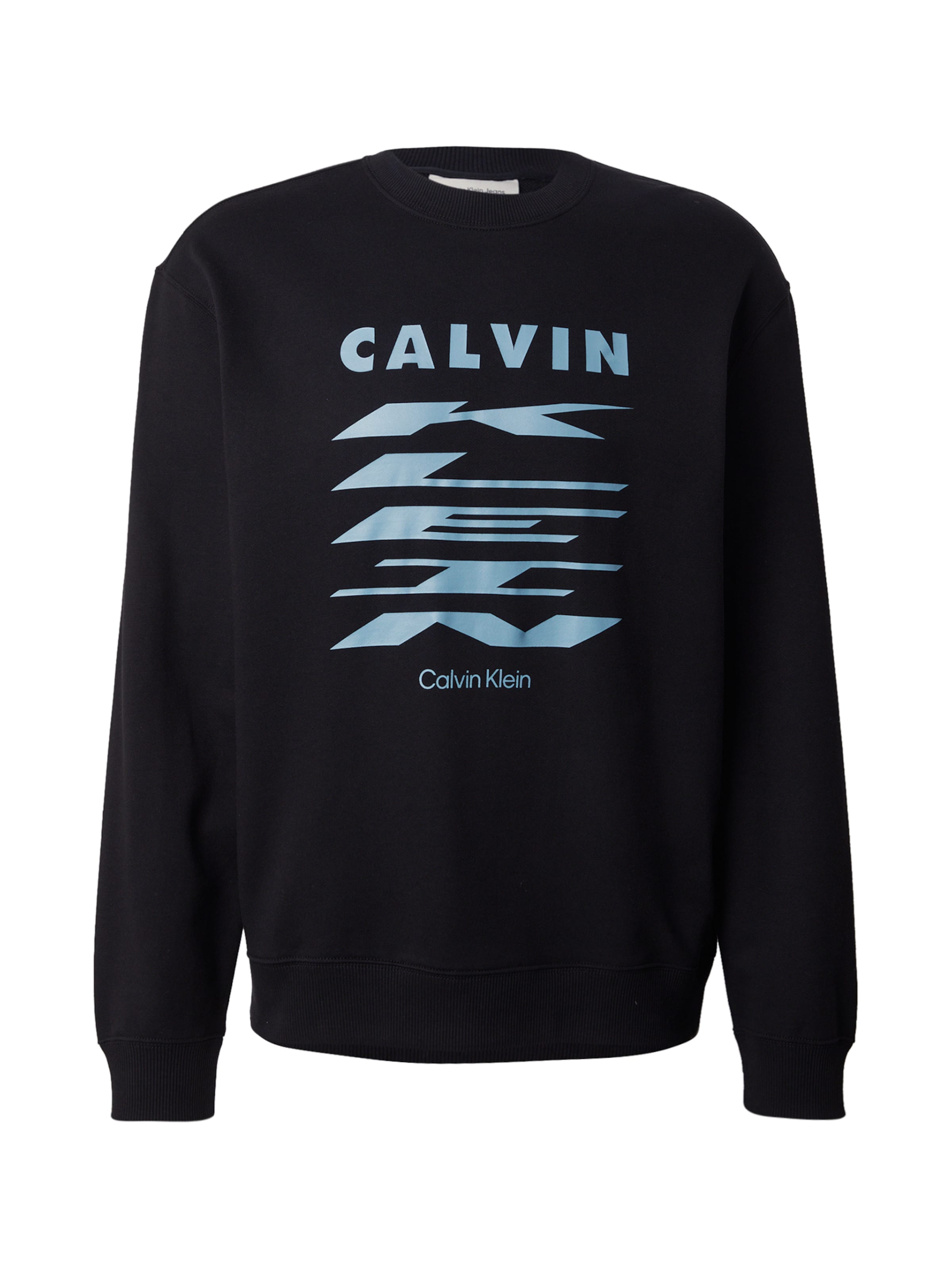 Calvin Klein Jeans Свитшот в Черный: спереди