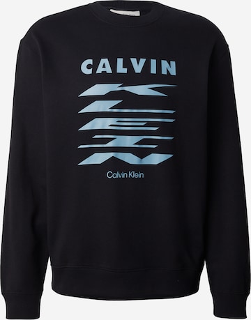 Calvin Klein Jeans Collegepaita värissä musta: etupuoli