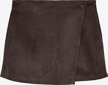 Vero Moda Petite - Falda 'VMMEADOW' en marrón: frente