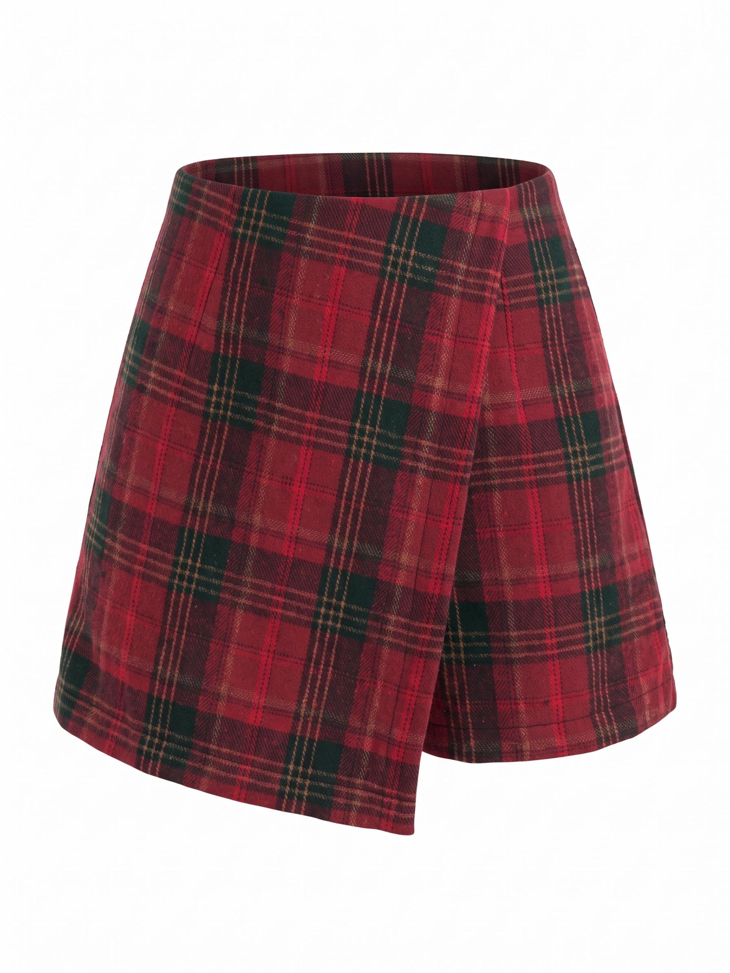 Cupshe Regular Pants in Red: front