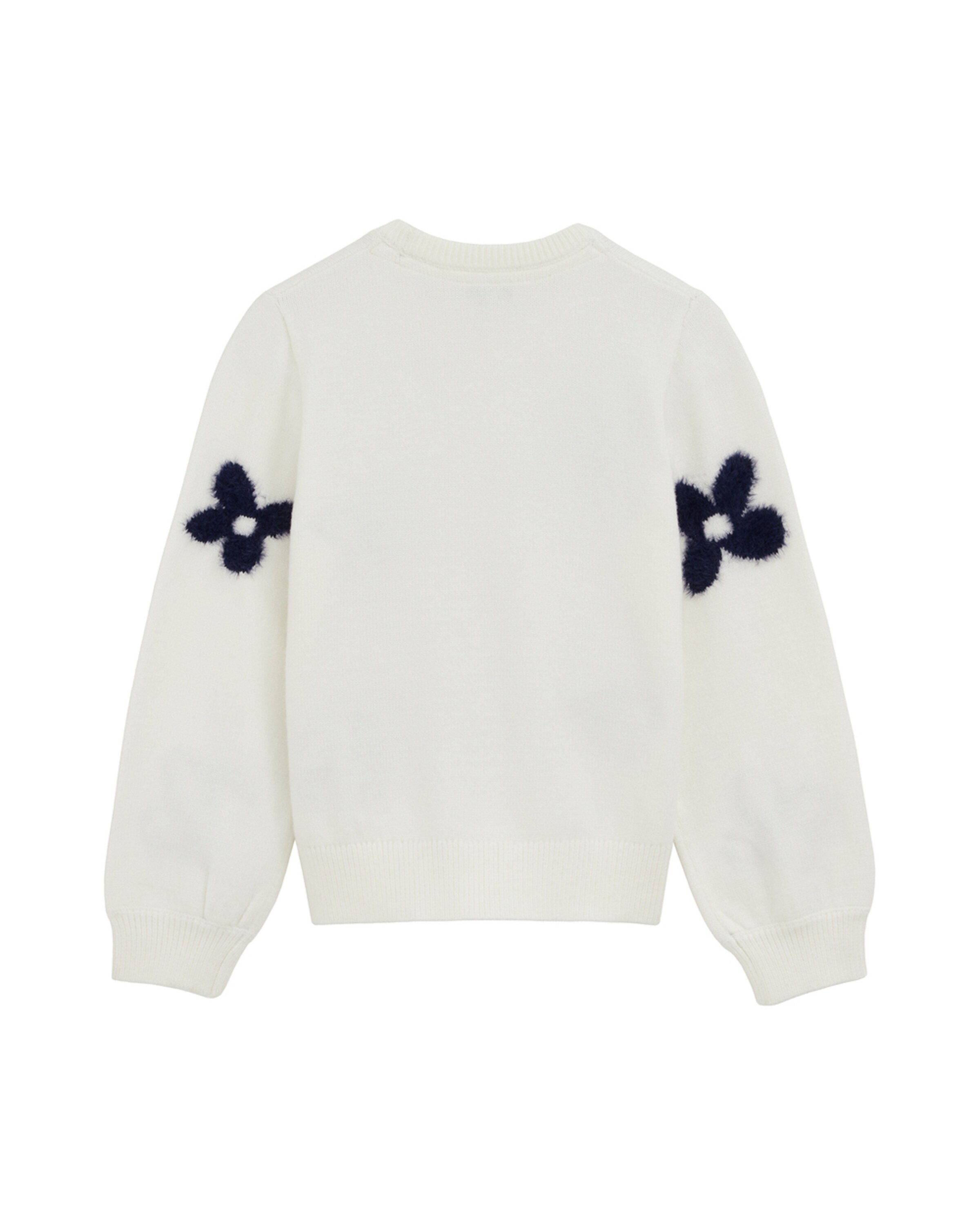 Pulover de la WE Fashion pe alb