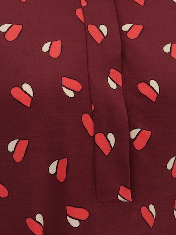 Robe-chemise SEIDENSTICKER en rouge