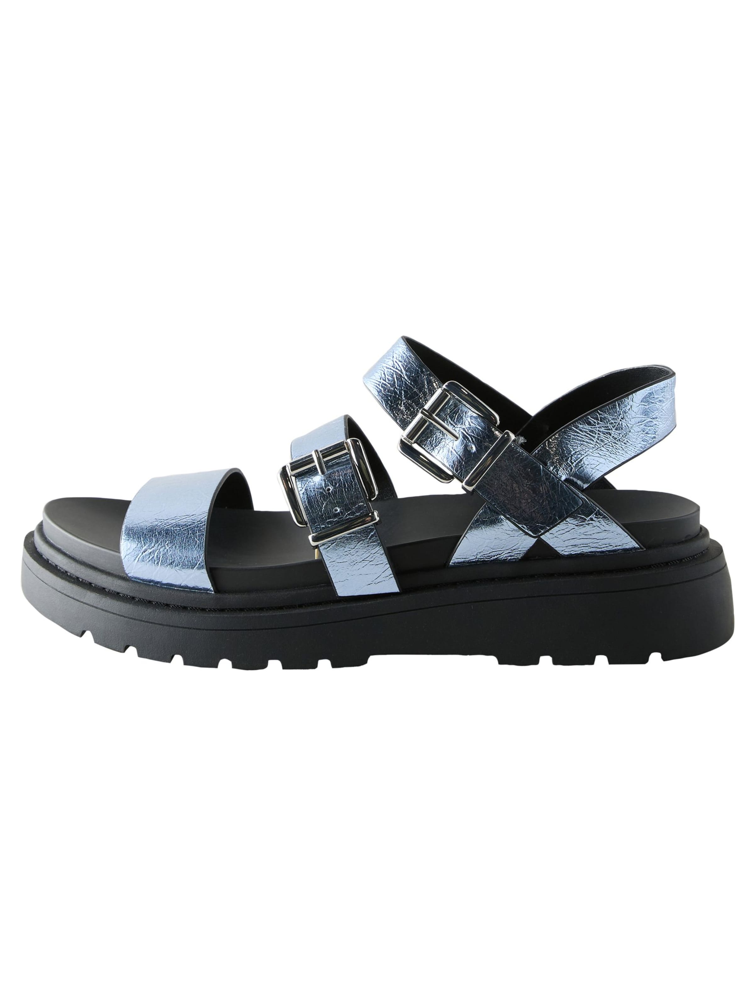 Next Sandály – modrá: přední strana