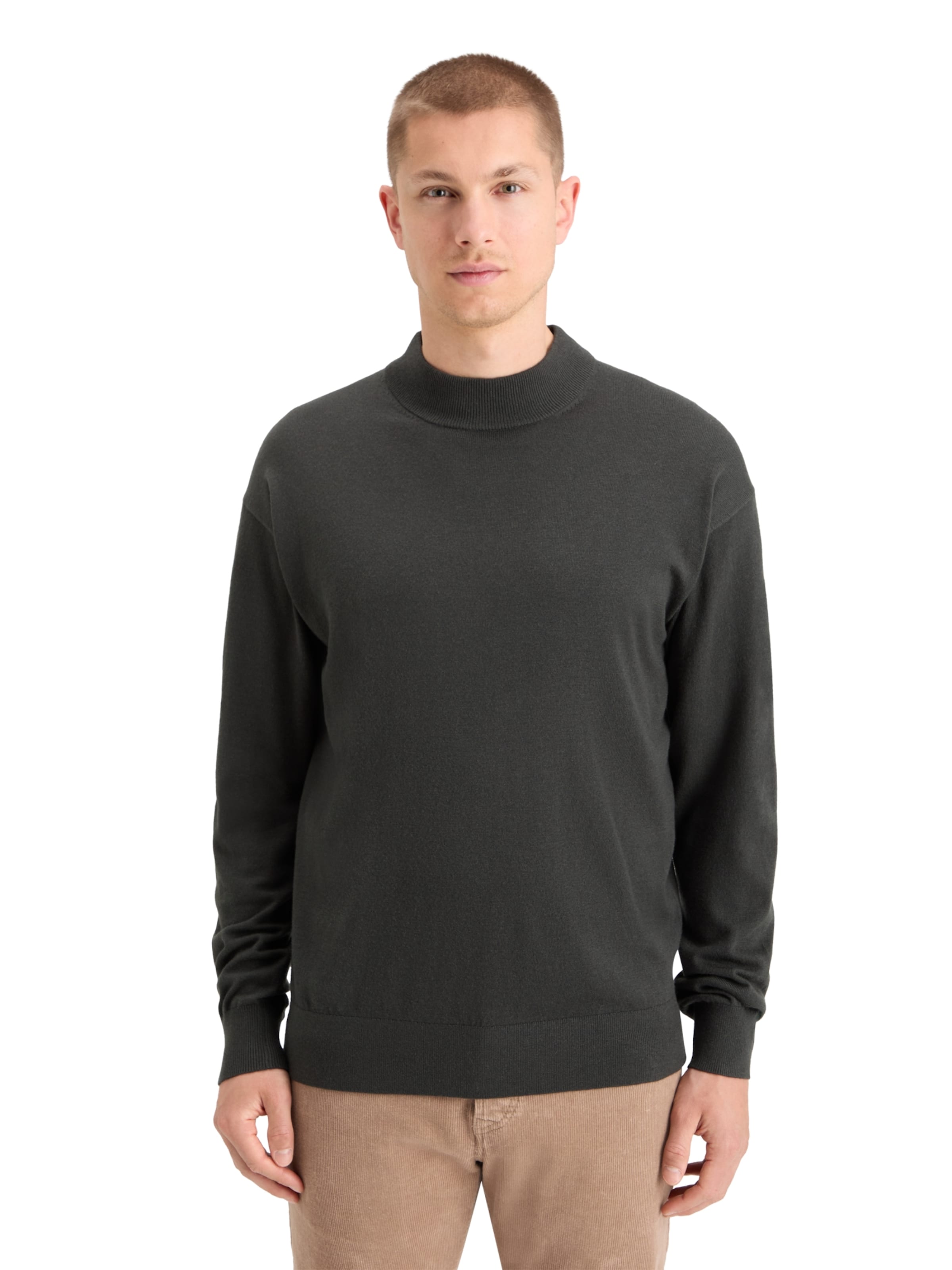 SCOTCH & SODA Pullover 'Essential' in Grau: Vorderseite