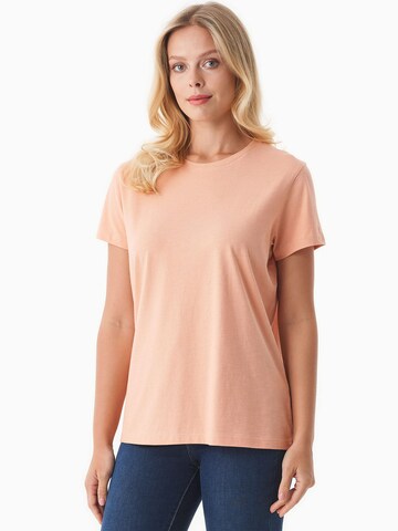 Organication T-Shirt in Orange: Vorderseite