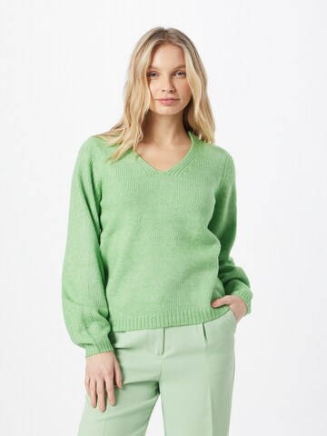 JDY Sweater 'SILJA' in Green: front