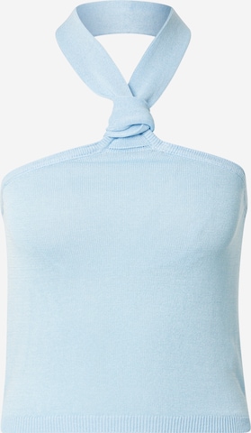 mėlyna florence by mills exclusive for ABOUT YOU Megzta palaidinė be rankovių 'Coriander': priekis