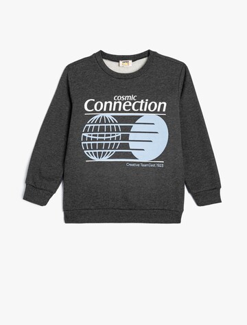 Koton Sweatshirt in Grijs: voorkant