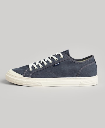 Superdry Sneakers in Blue: front