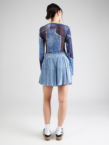 ABOUT YOU Wide leg Pants 'Thora' in Blue