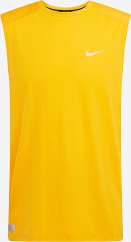 NIKE Performance shirt 'Rise 365' in Orange: front