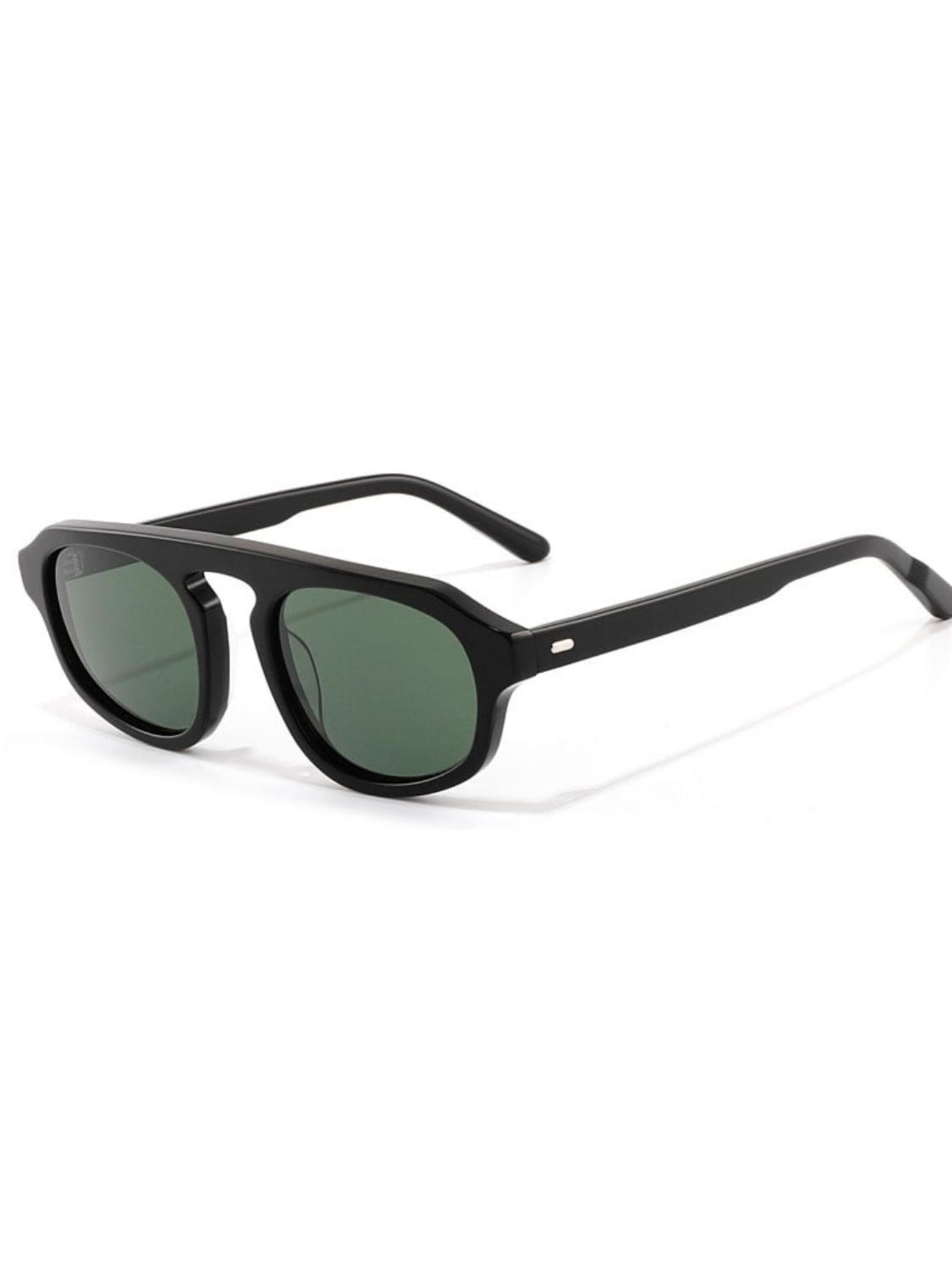 VEYREY Sunglasses 'Pilotenbrille Sonnenbrillen Strugic' in Black: front