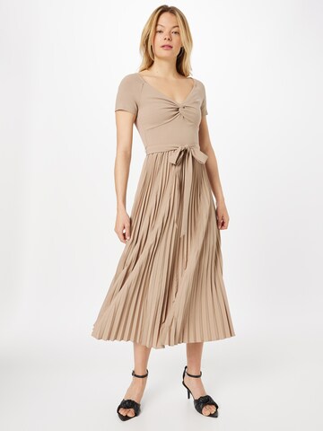 GUESS Cocktail Dress 'Erynn' in Beige