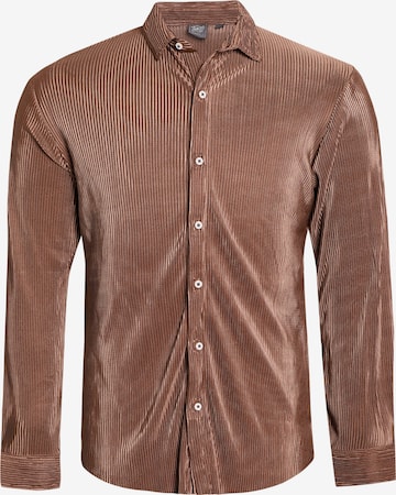 ruda Campus Sutra Patogus modelis Marškiniai 'Susannah': priekis