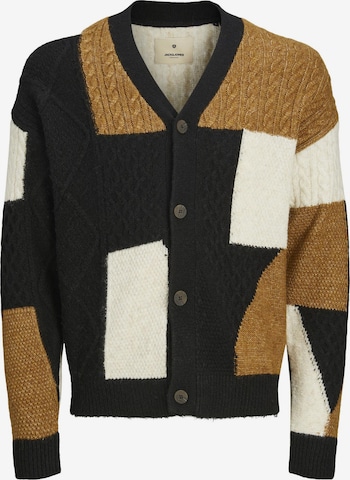 Vestes en maille JACK & JONES en noir : devant