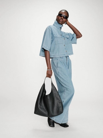 Grace & Mila Bluse 'VITA' in Blau