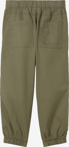 TOM TAILOR Tapered Broek in Groen