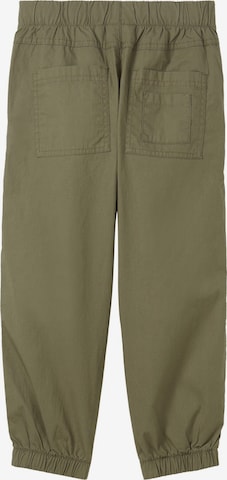 TOM TAILOR Tapered Pants in Green