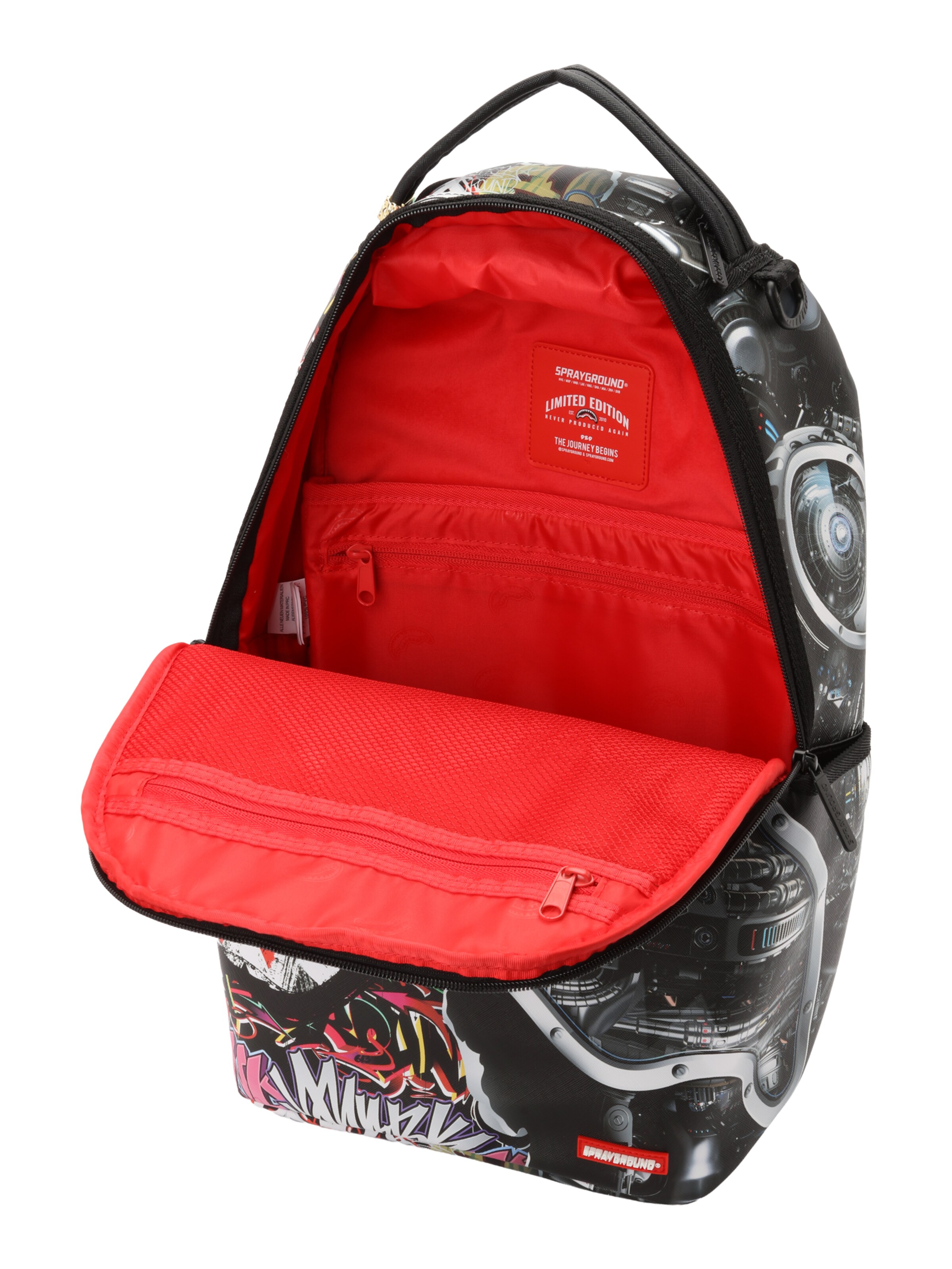 Zaino 'CYBERSHARK' di Sprayground in nero