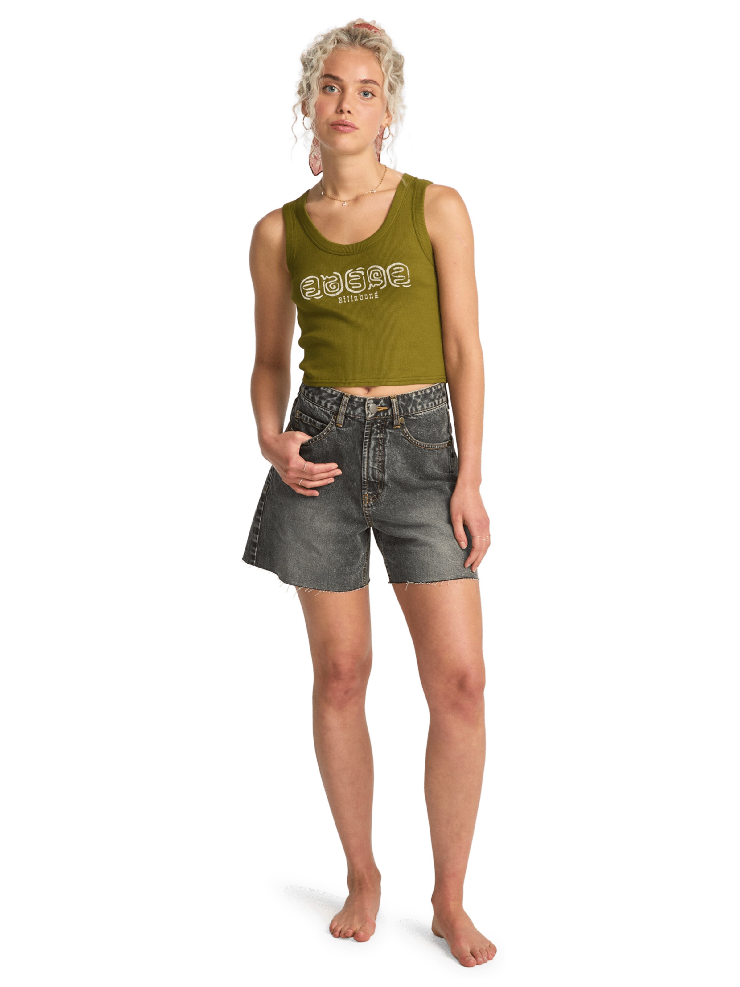 BILLABONG Top 'Stirred Up' in Grün