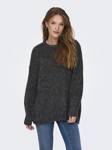 Pull-over 'MINNI' ONLY en gris : devant
