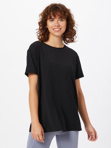 Maglia funzionale 'Lizzy' di Athlecia in nero: frontale