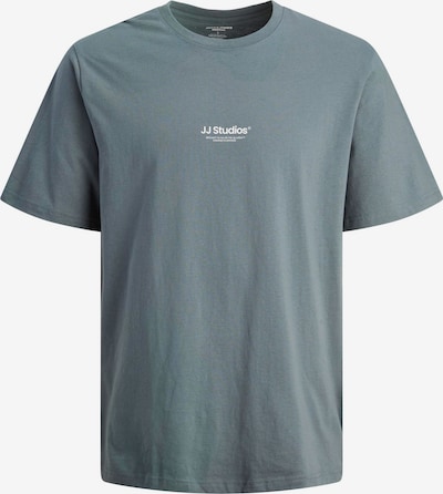 JACK & JONES Majica 'JJESOHO' veličine L u siva / bijela, Pregled proizvoda