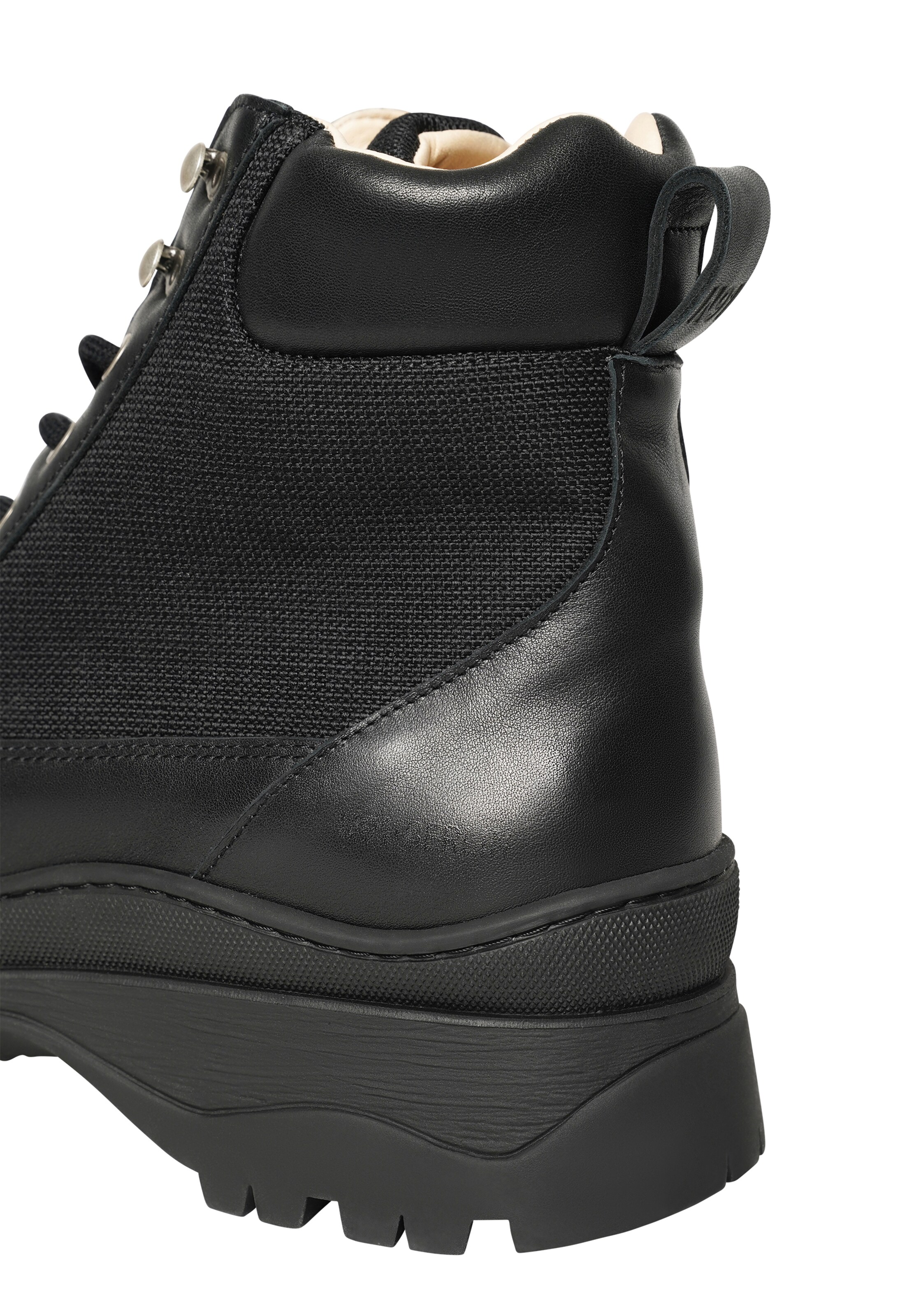 N91 Schnürboots 'Style Choice' in Schwarz