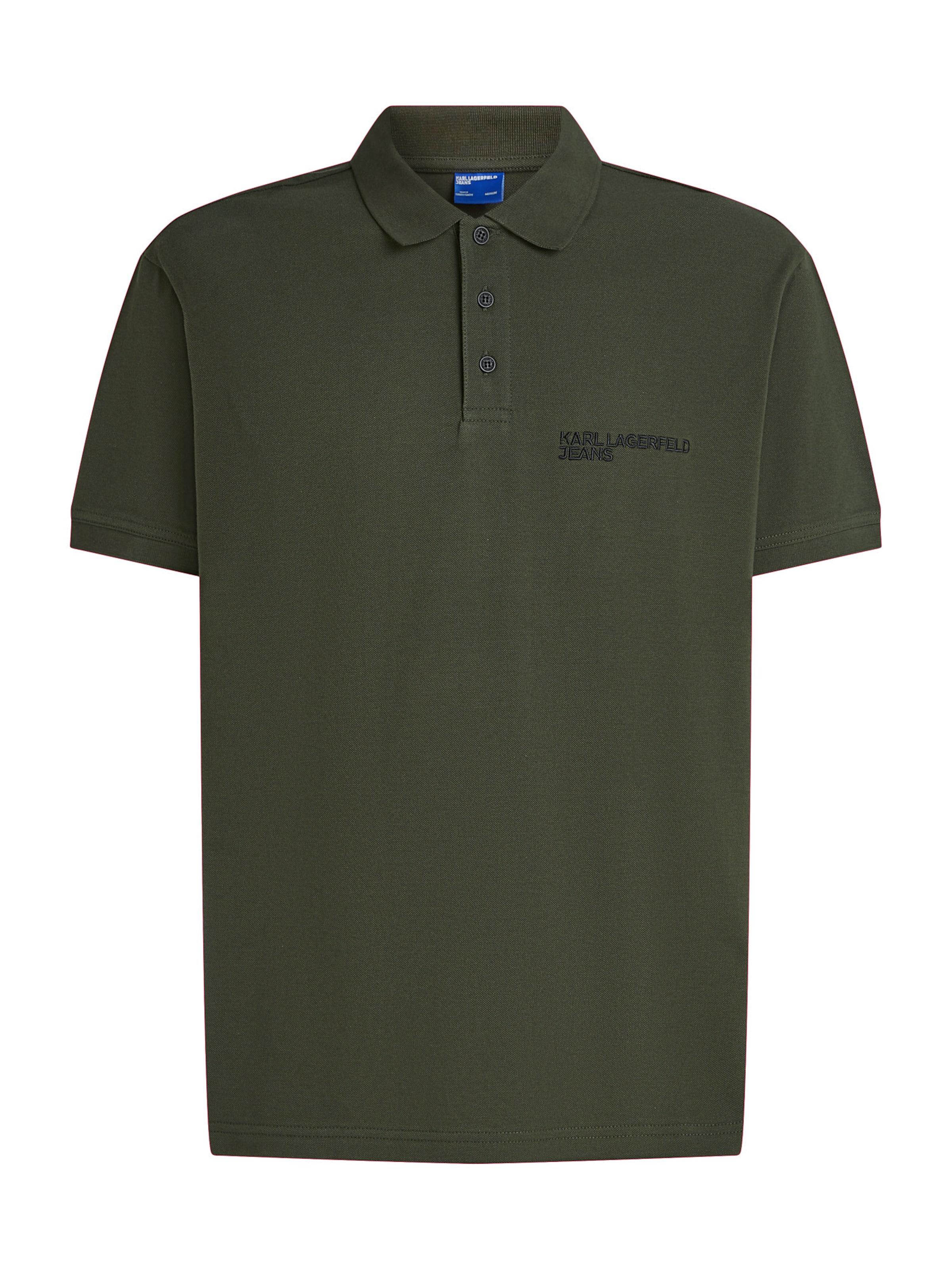 KARL LAGERFELD JEANS T-shirt i grön: framsida