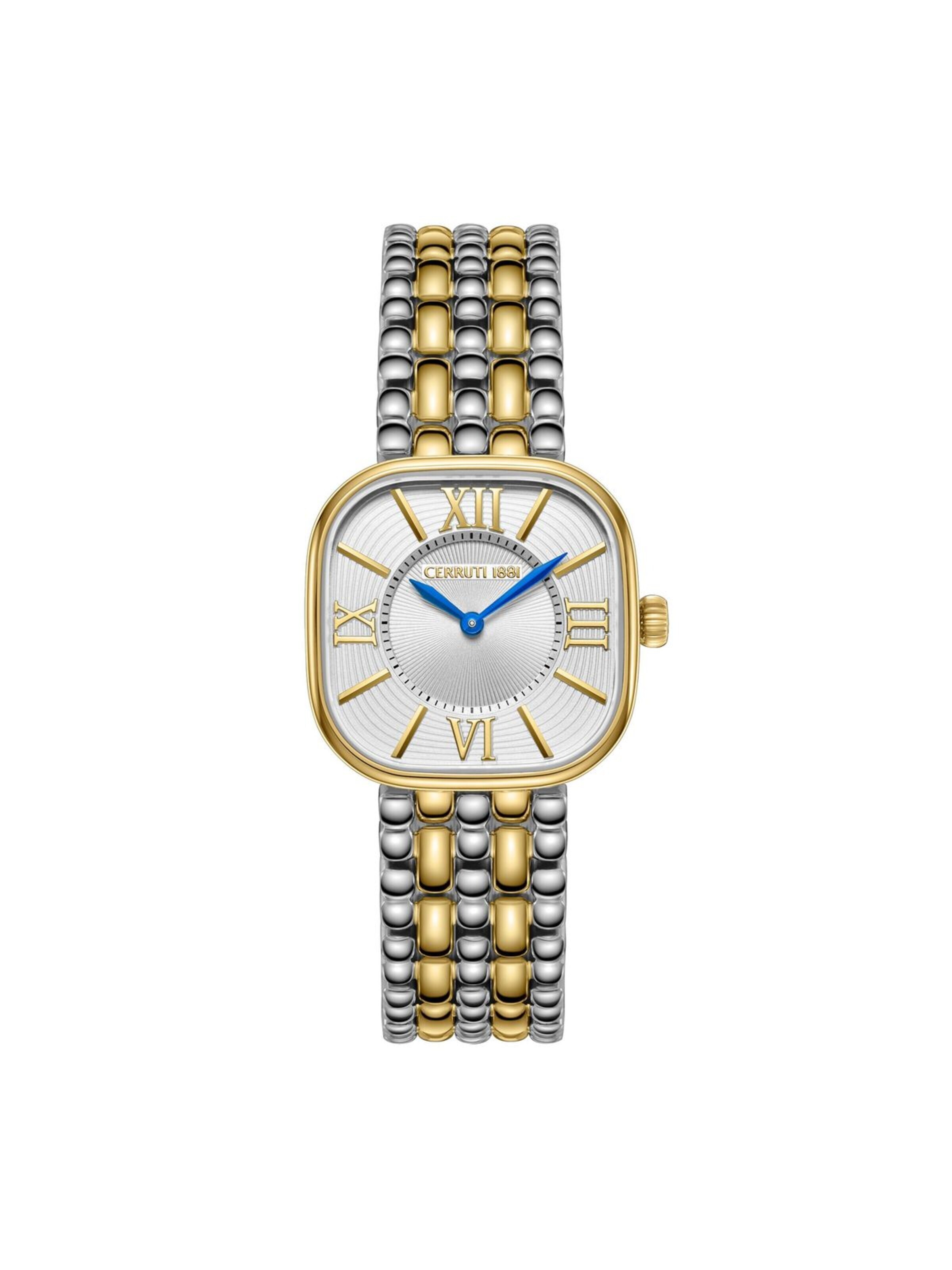 CERRUTI 1881 Analog watch 'Watch Casena' in Silver: front