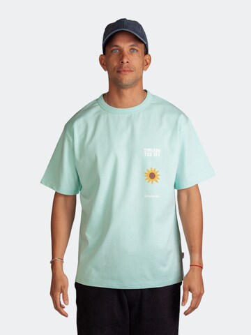 T-Shirt 'Towards The Sun' DillySocks en vert