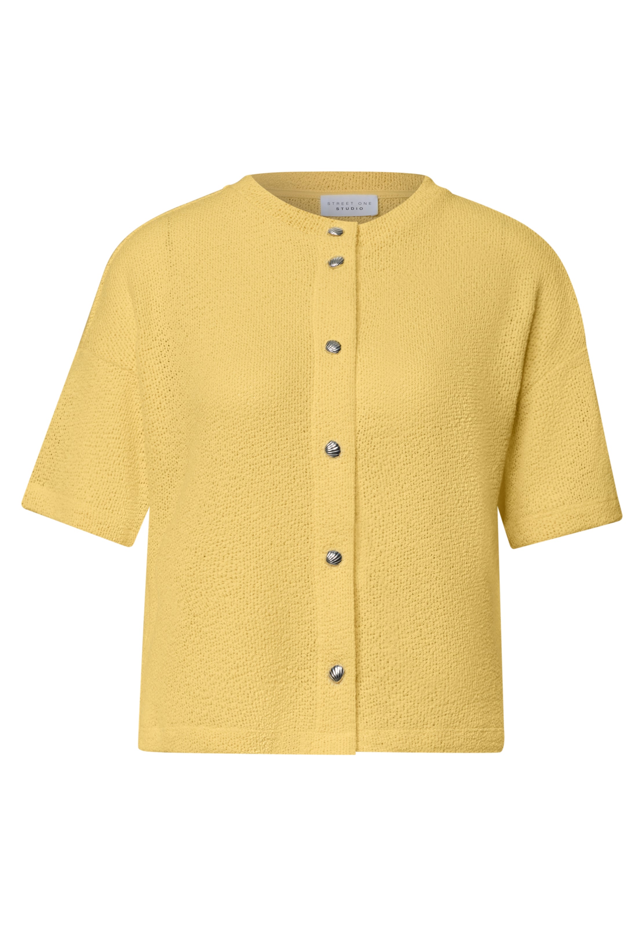 Street One Studio Between-Season Jacket in Yellow: front