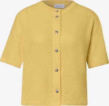 Street One Studio Between-Season Jacket in Yellow: front
